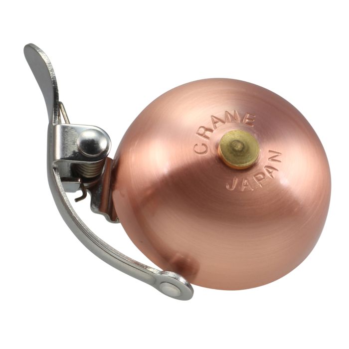 Crane mini suzu bell (ahead cap) - brushed copper