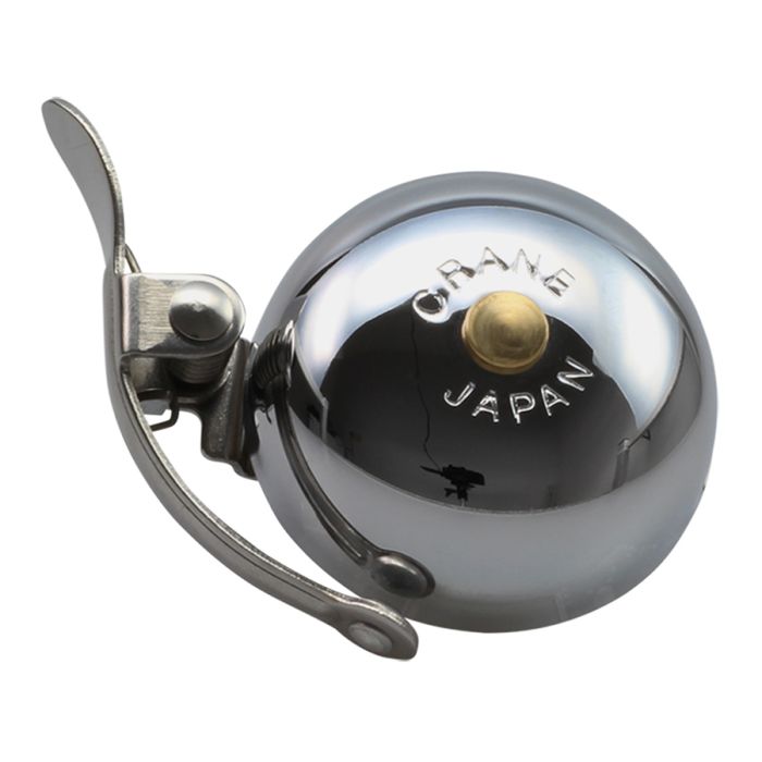 Crane mini suzu bell (steel band) - chrome plated