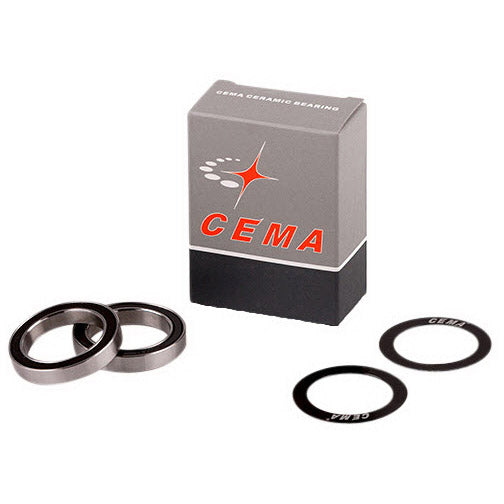 Juego de rodamientos cema para interlock 86386 sram dub acero negro