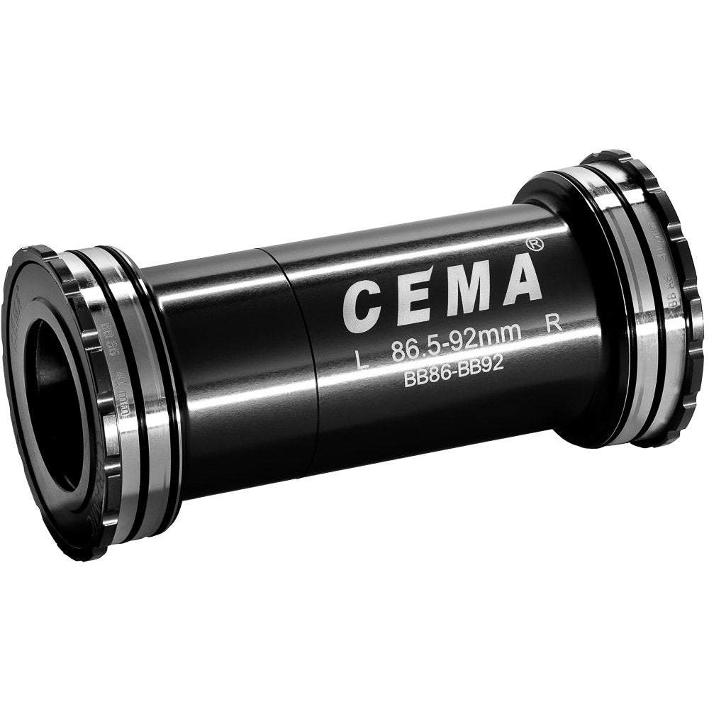 Support inférieur Cema bb86-bb92 shimano sg3 avec revêtement ker. noir