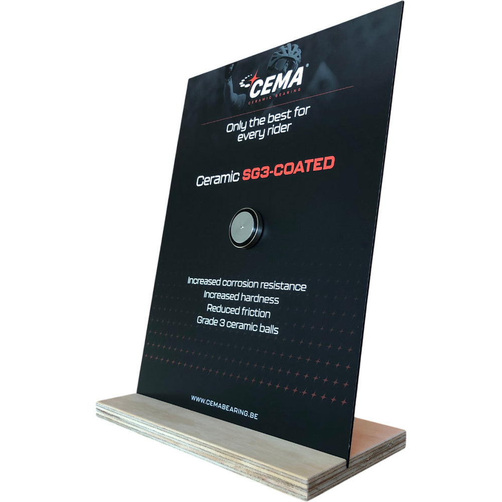 Cema counter display ceramic SG3-coated