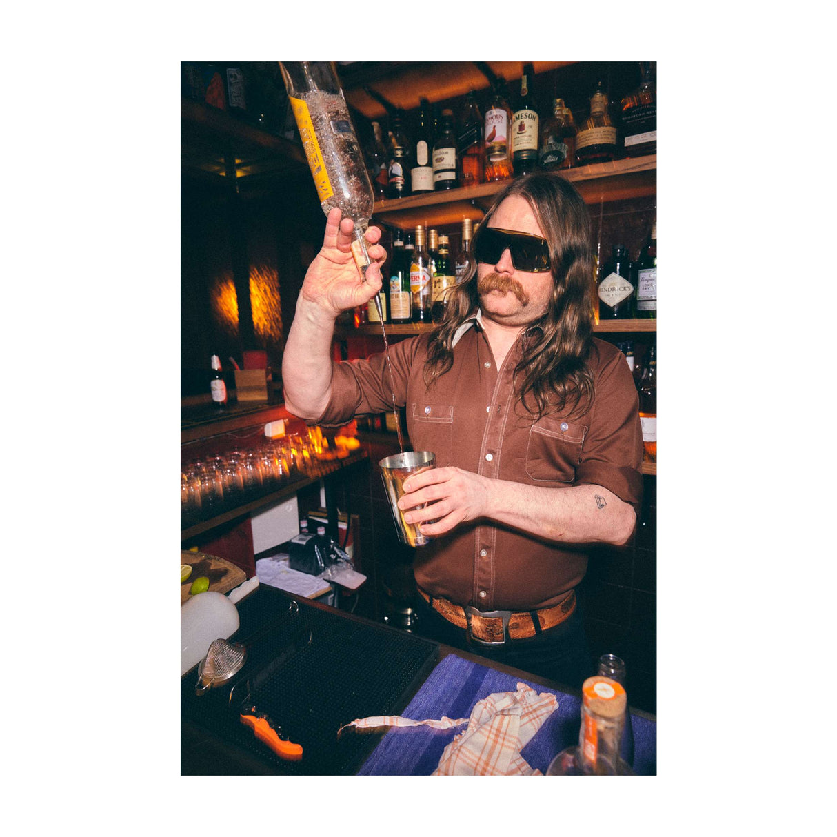 Occhiali Chpo Henrik Forest Green specchio verde