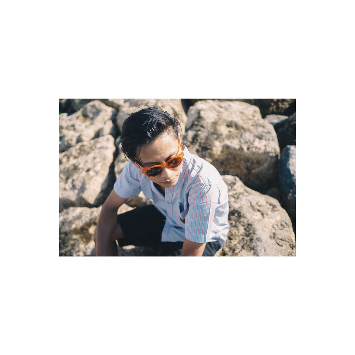 Occhiali Chpo byron x marrone senape