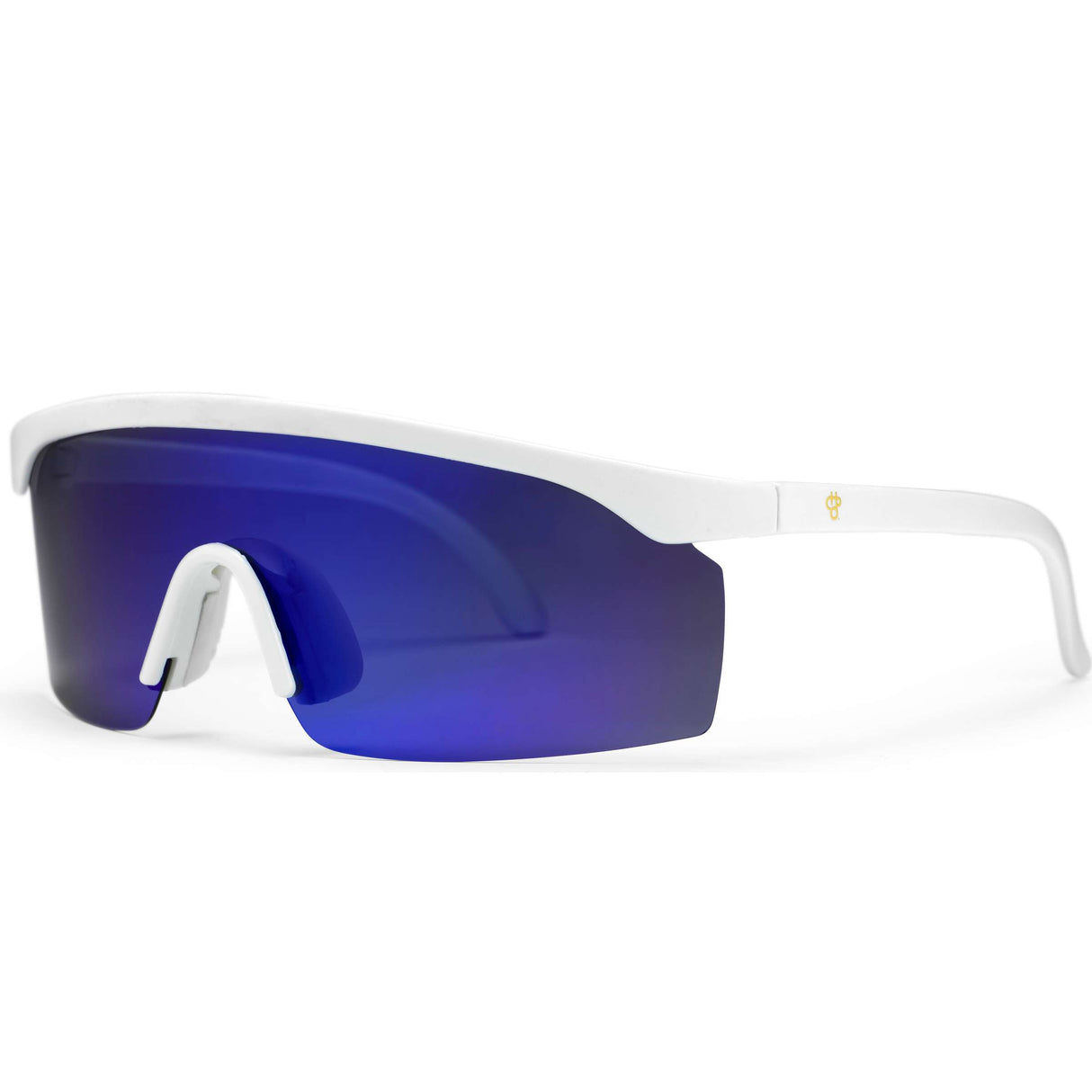 Occhiali Chpo lelle bianco specchio blu