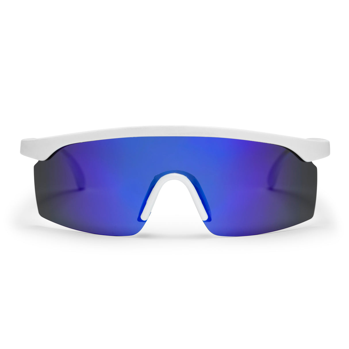 Occhiali Chpo lelle bianco specchio blu