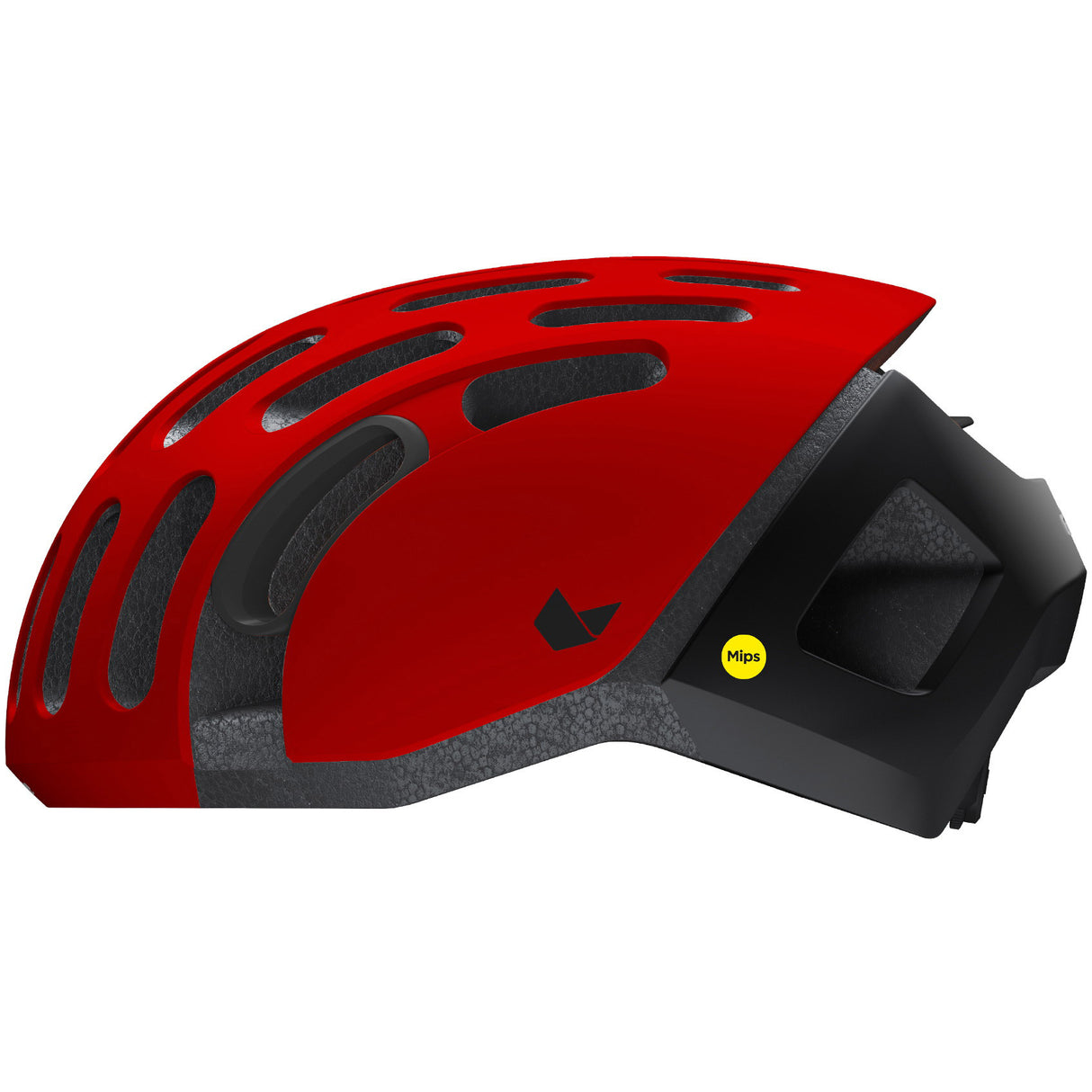 Buzaglo catlike racing helmet whisper ii size l matte red gloss black