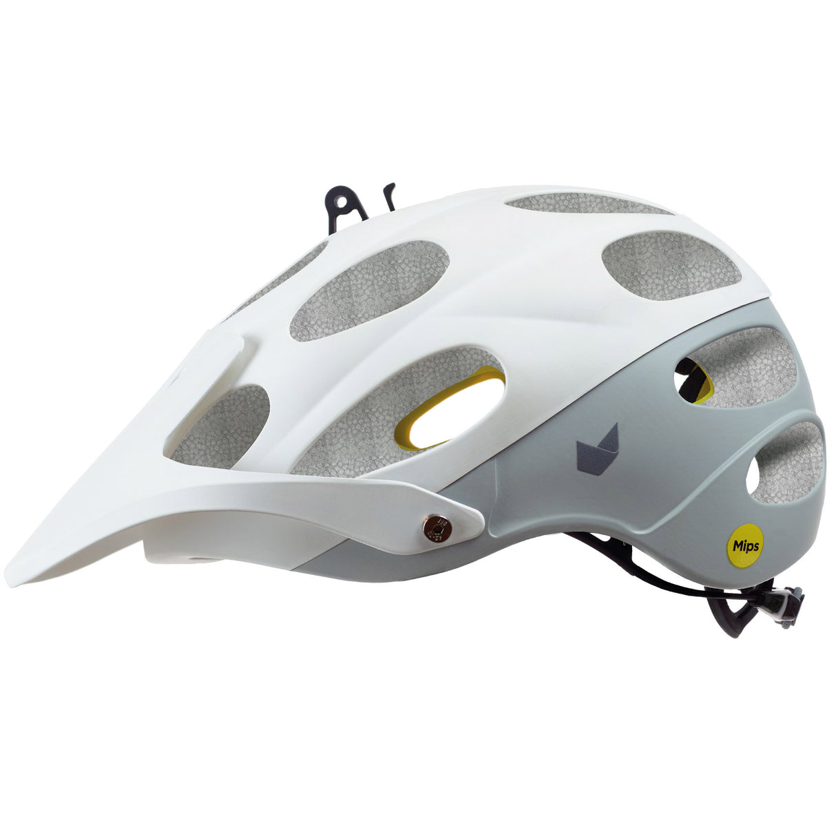 Buzaglo catlike mtb helm yelmo mips maat m 57-59cm white grey