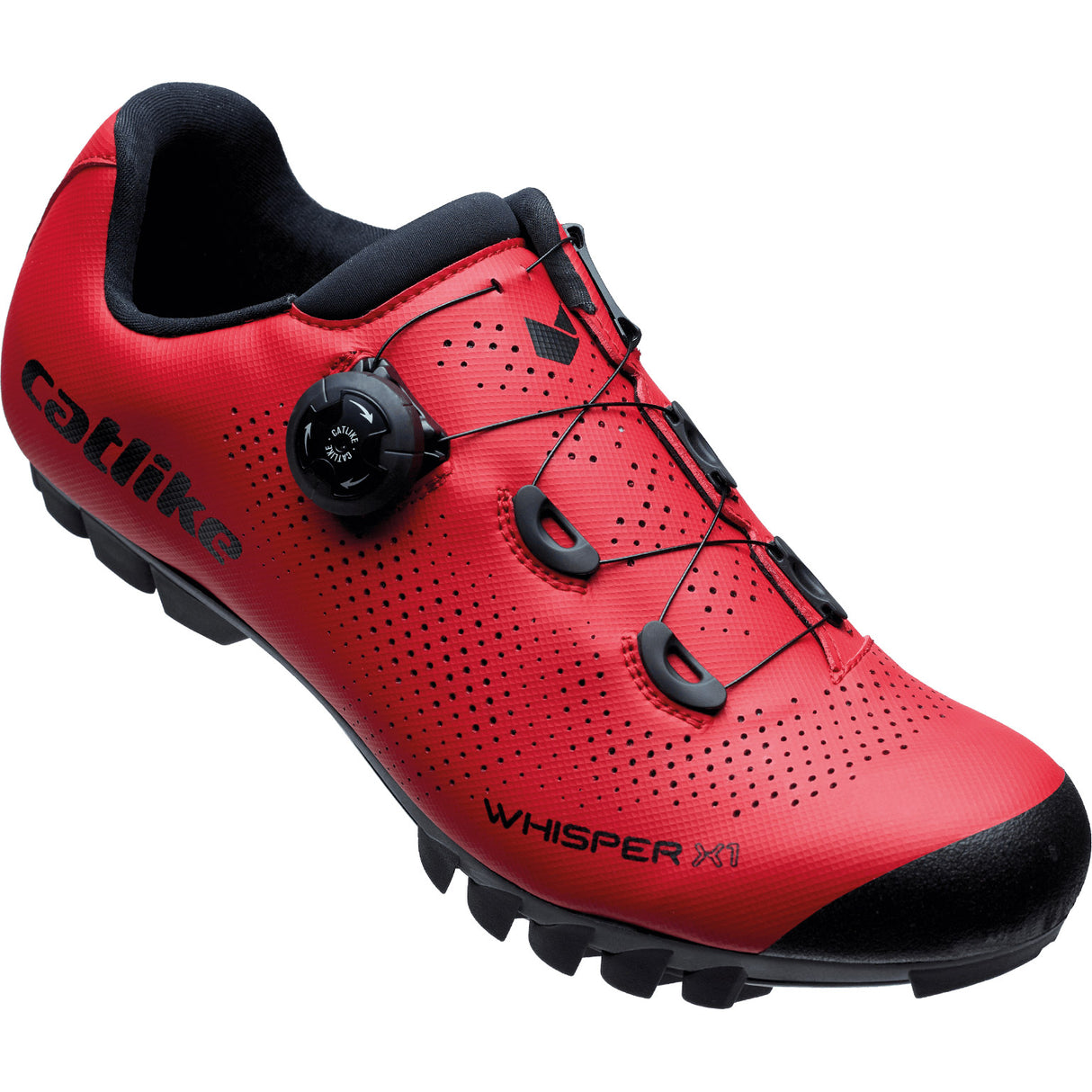 Buzaglo Catlike Mtb Shoes Whisper X1 MTB Nylon Taille 46 Rouge