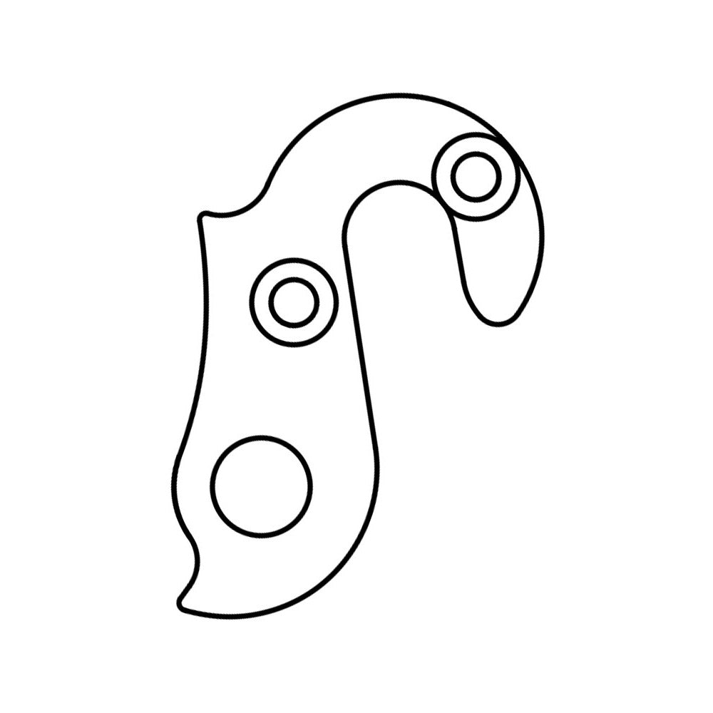 Unionin vaihtajan ripustin GH-244 Bulls, Focus, Raleigh