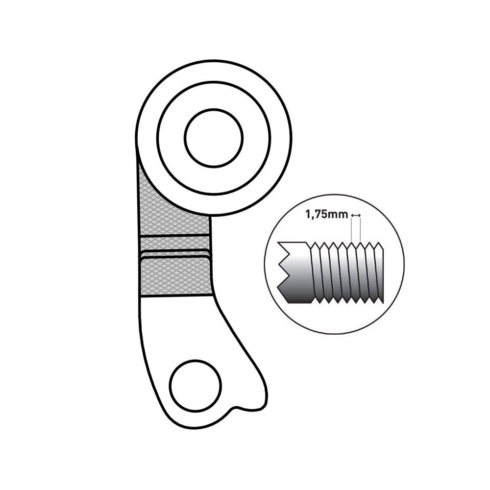 Union Derailleurpad GH-249 Bulls