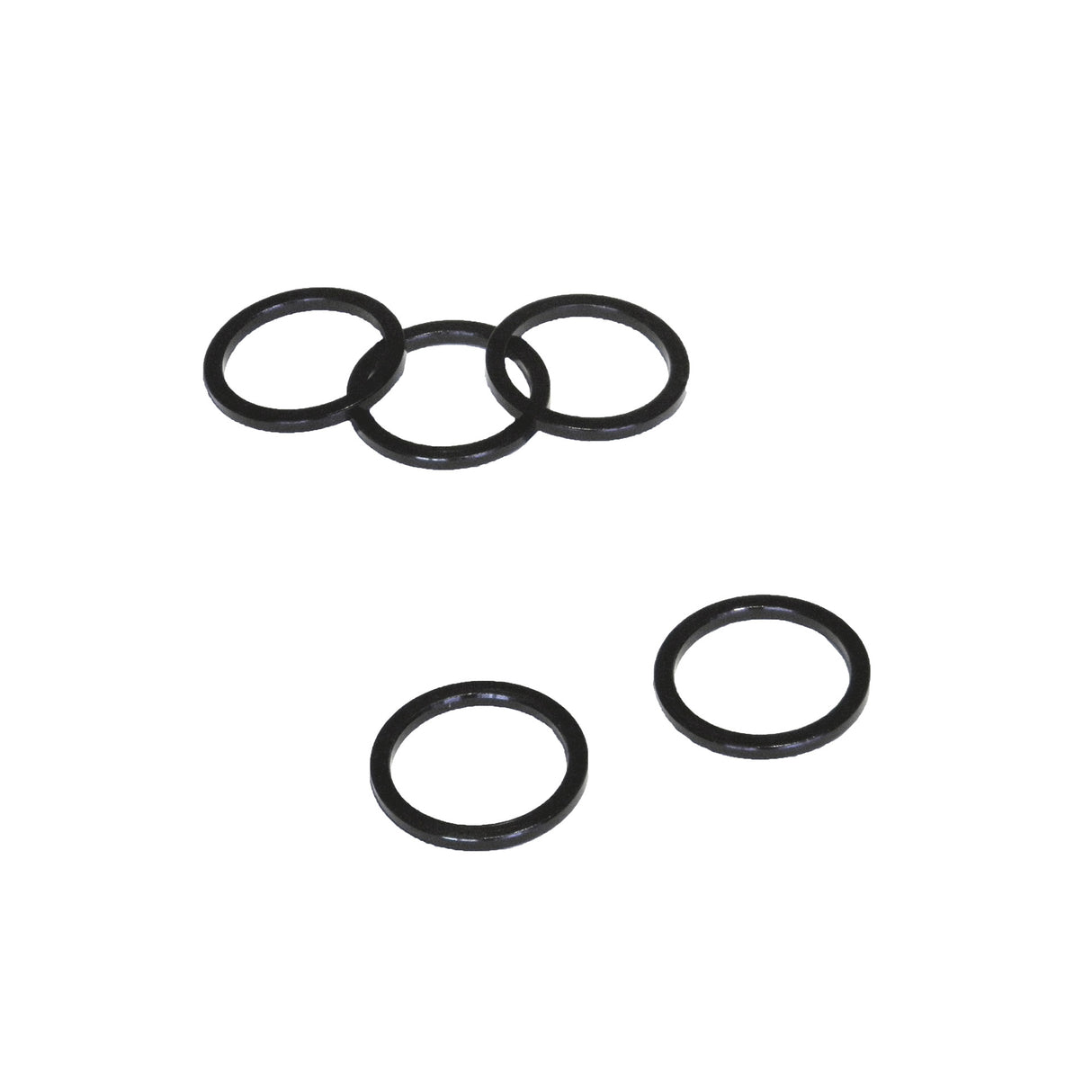 VWP Ballheadsring -Abstandshalter Alu 5mm 1.1 8 Schwarz P 5
