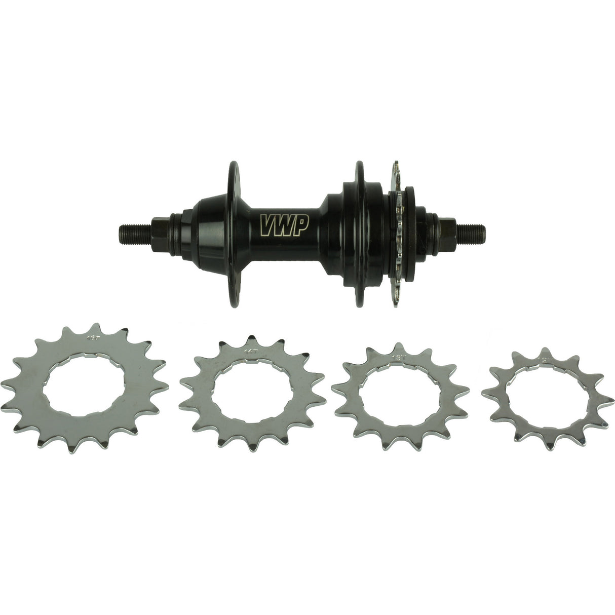 Vwp cass.hub bmx 36g.3 8 axle incl.opst.tandw.m fixed bearings