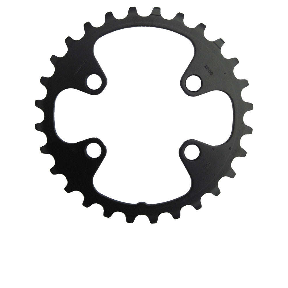 Shimano chainring deore m6000-2 10v 26t black