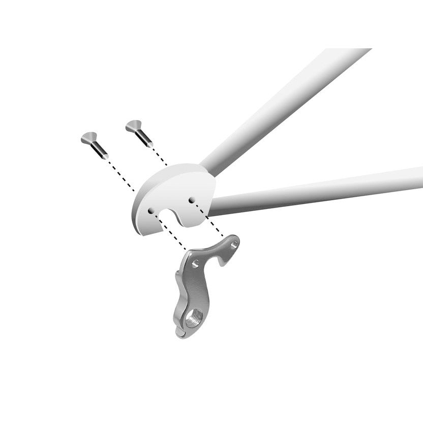 Hanger derailleur Aontais GH-060 le scriú leagtha M4x0.7