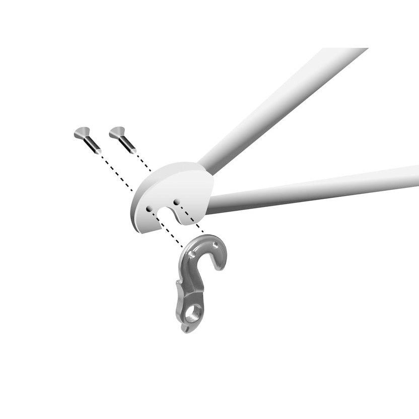 Union Derailleurpad GH-082 med skruesett M4x0.7