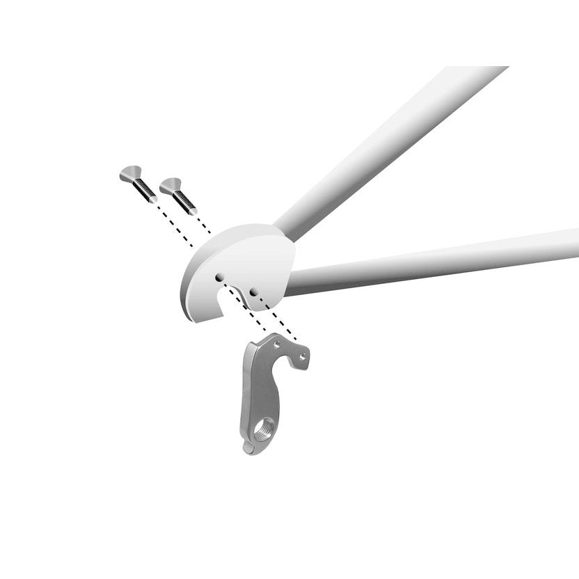 Union Derailleurpad GH-086 con set di viti M3X0.5