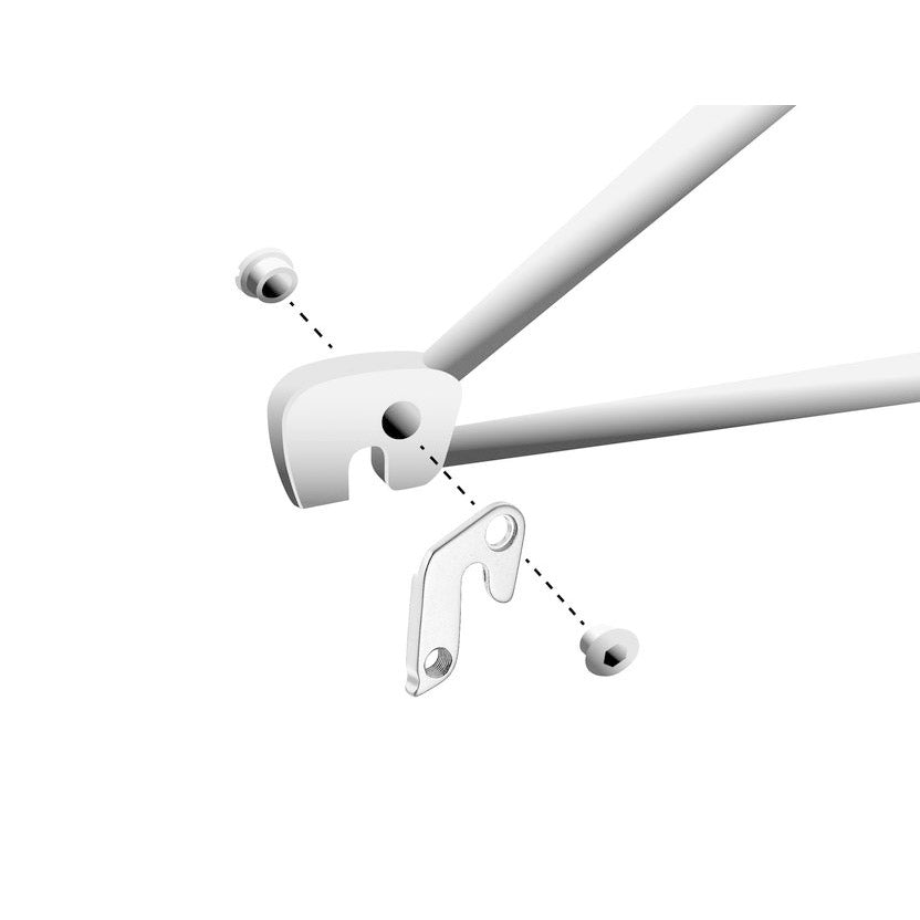 Union Derailleurpad GH-108 csavarkészlettel M8X0.75