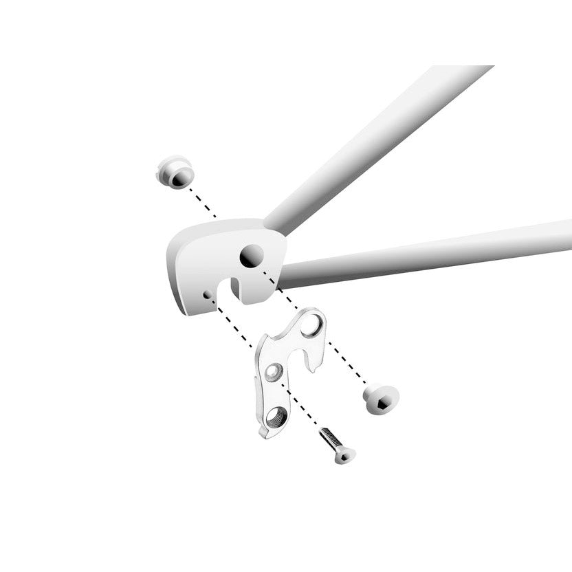 Union Deleilleurpad GH-133 com conjunto de parafuso M8X0.75 +M5X0.8