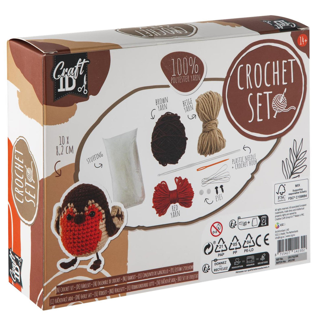 Pacchetto hook del gruppo di artigianato creativo Roodboort