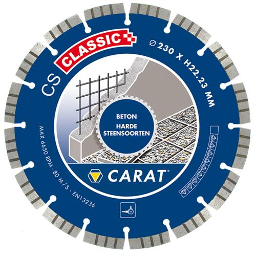 Carat diamond saw blade ø150 cs classic concrete