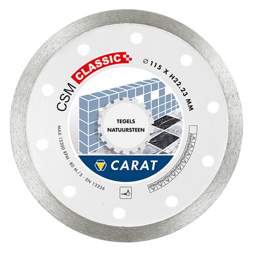 Carat diamond saw blade ø115 csm classic tiles