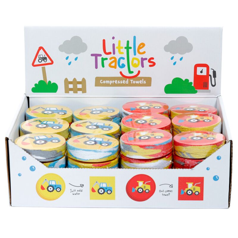 Little tractors compact travel towel