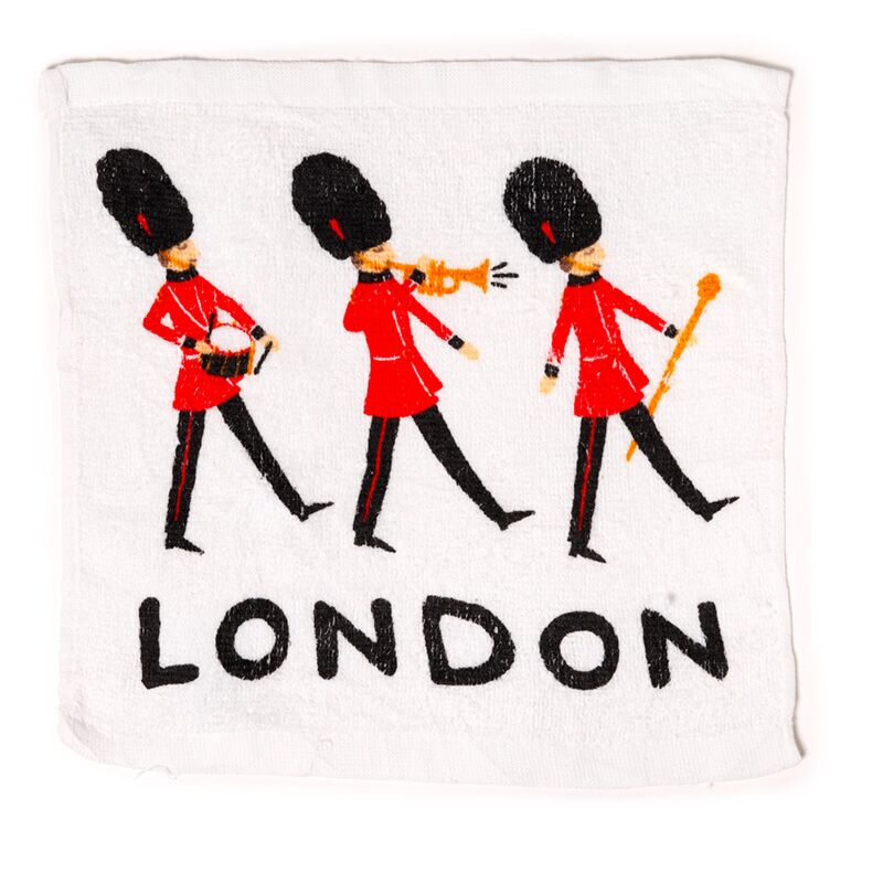 London souvenir compact travel towel