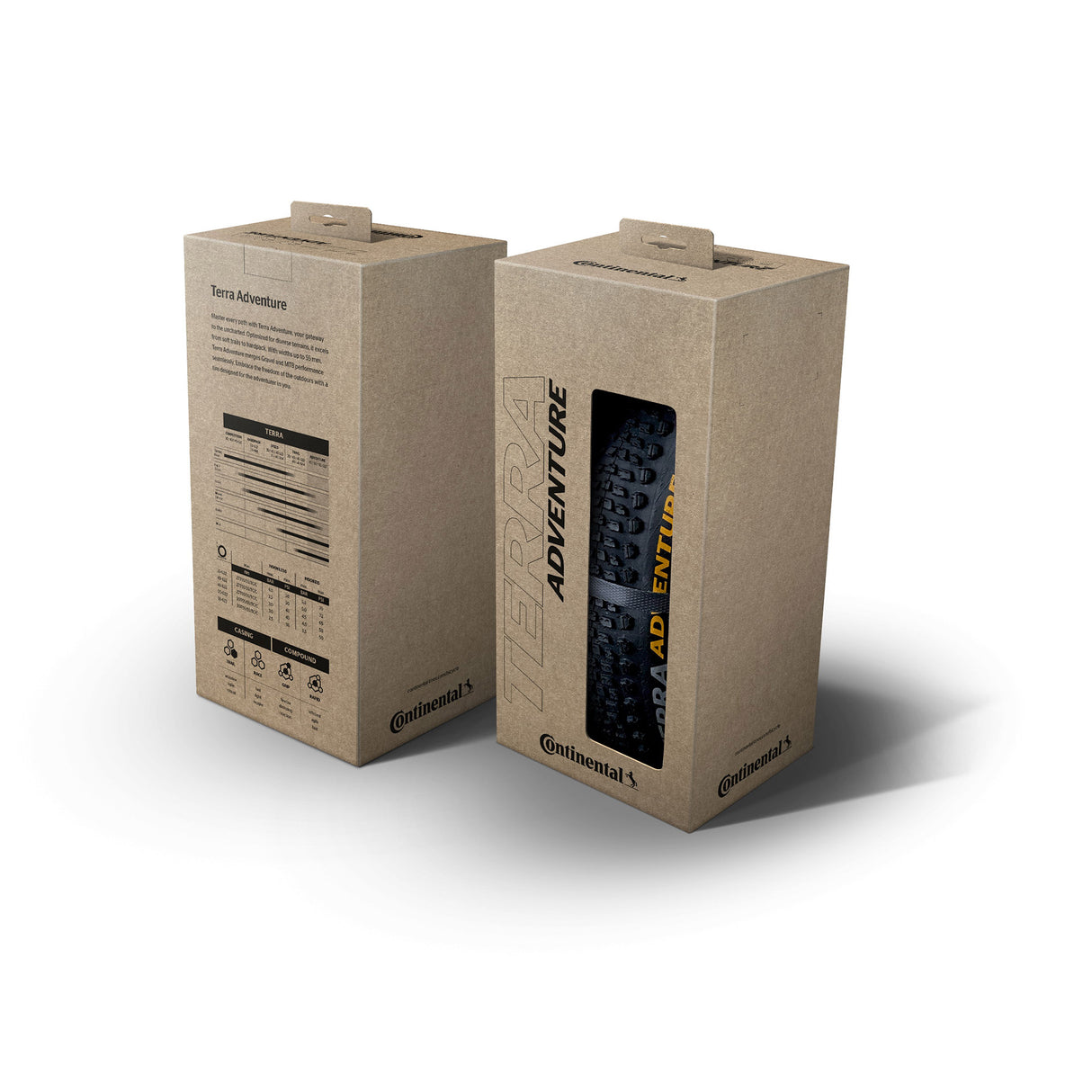 Banda plegable Continental Terra Adventure 45-622 TR Black