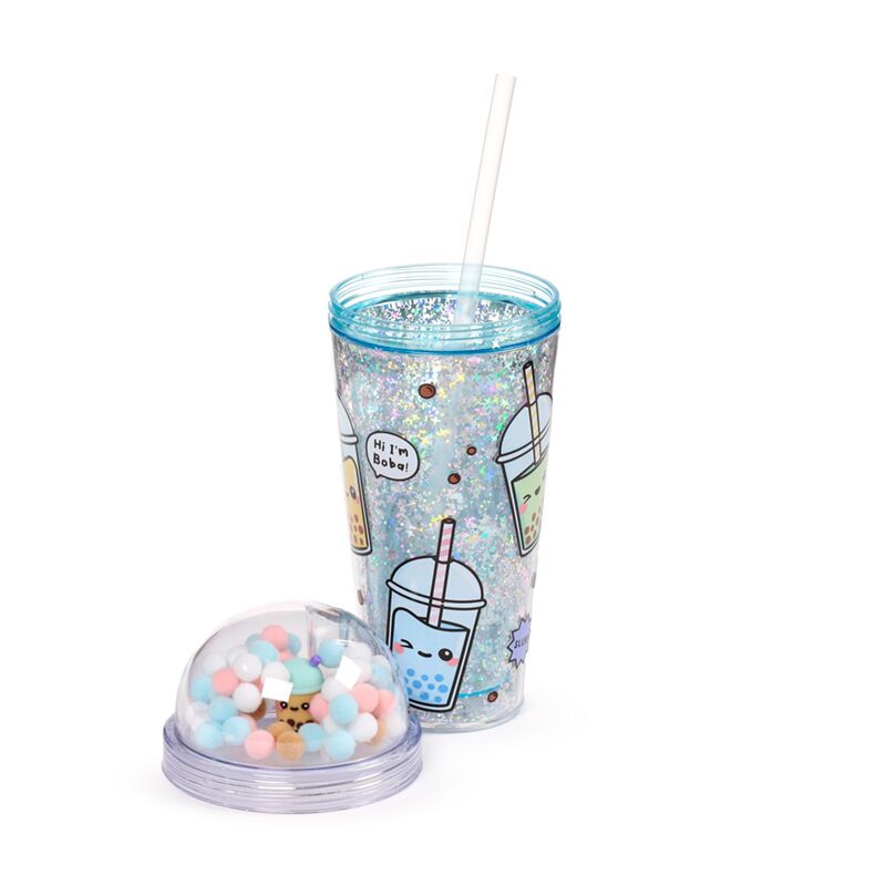 Foodiemals Bubble Tea skodelica z dvojno steno