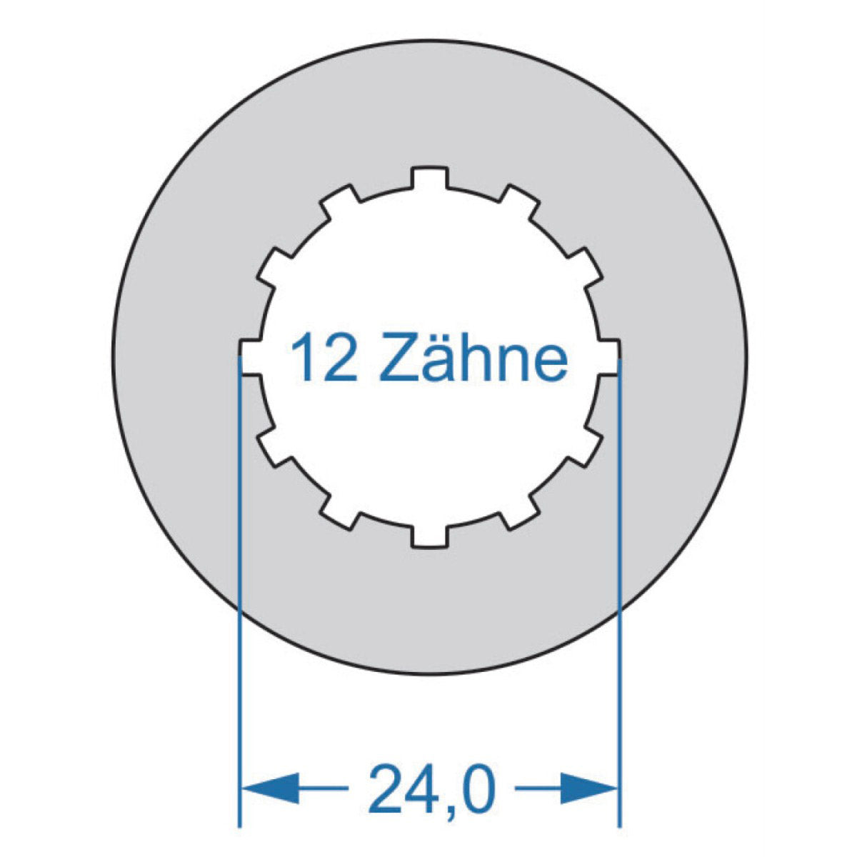 Cycplus Cycle Tool.Tool 2-seitig T8 37.1 T12 24.0