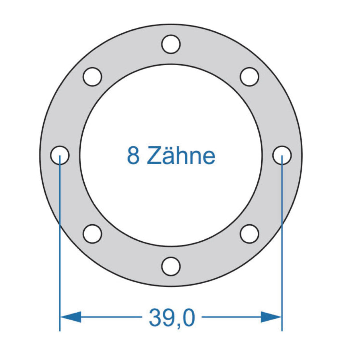Cycplus cycle tool power.tool 1-sided t8 39.0