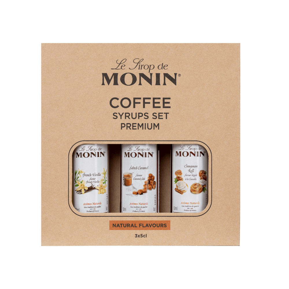 Set de sirope de café Monin (3x 5cl)