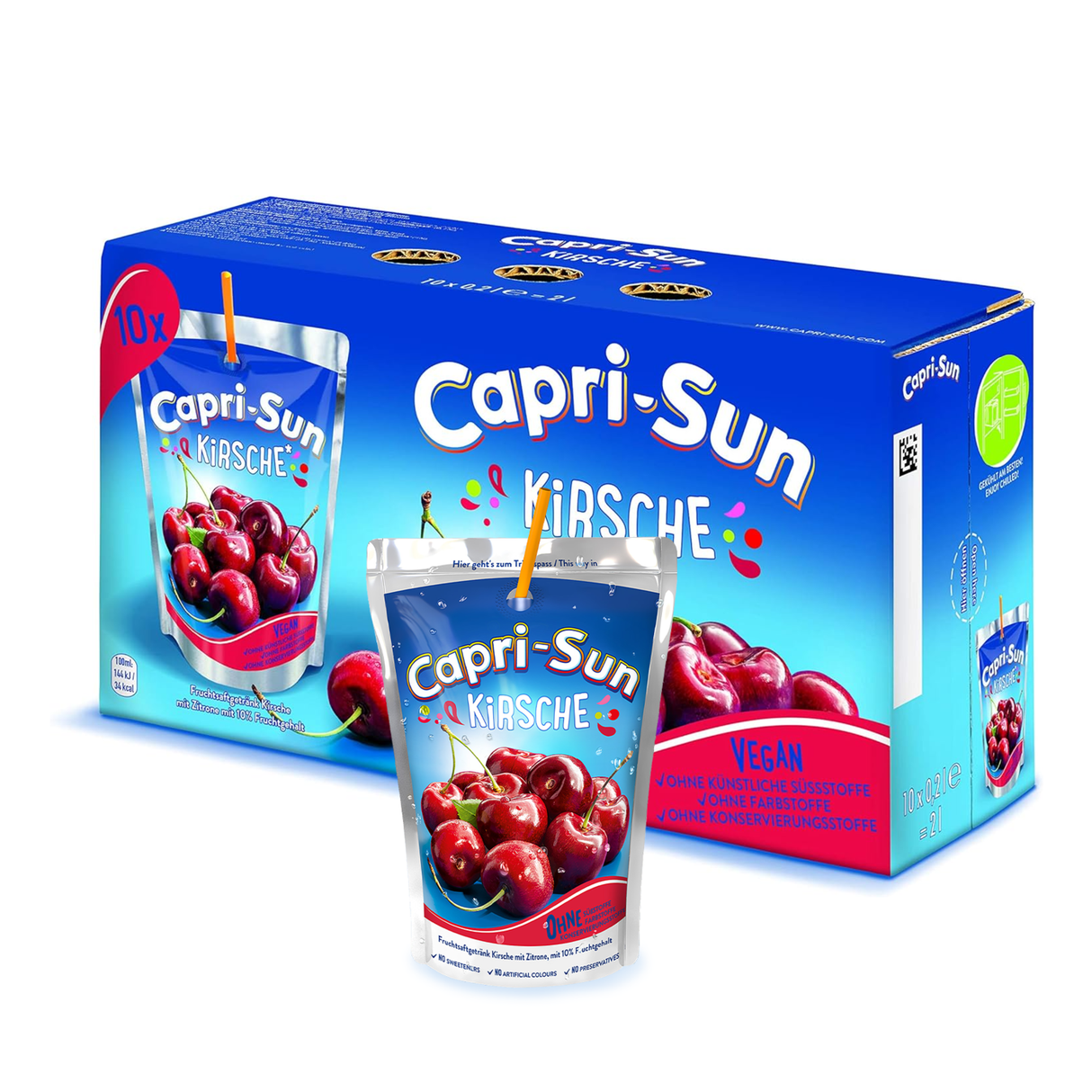 Pochette Capri-Sun Cerise (40x 200ml)