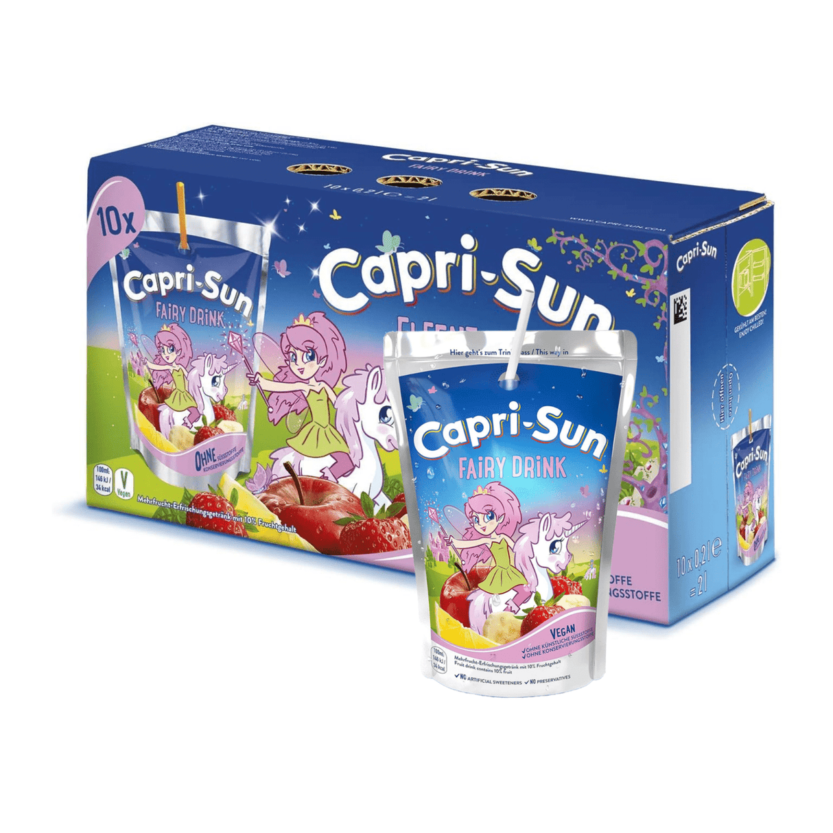 Pochette à boisson Fée Capri-Sun (40x 200ml)