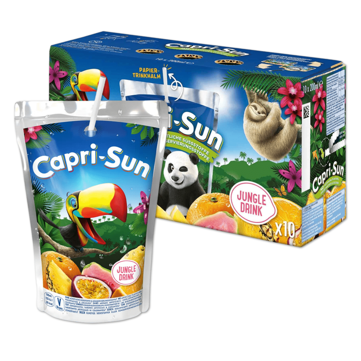 Capri-sun Capri Sun Jungle napój (d) 200ml (4x 10 sztuk)