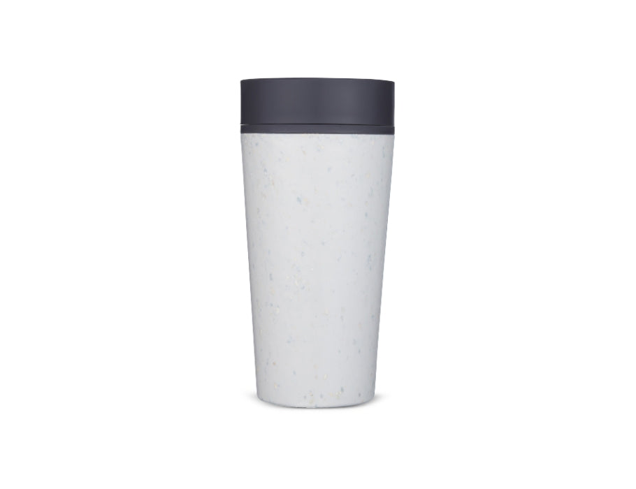 Rundkarte Kaffeetasse - Rundkasse - Grau - 340 ml