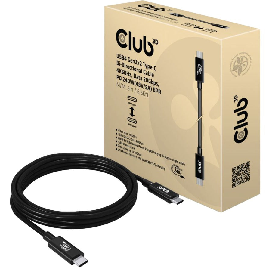 Club 3D USB4-C Gen2x2 bidirektional
