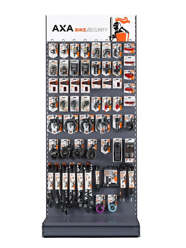 Axa shelf combination horizontal with a combination of lighting and locks 100cmx200cm