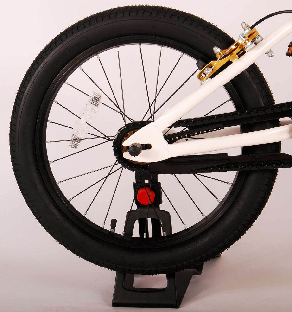 Volare Cool Rider Kinderfiets - pojkar - 18 tum - vit - 95% monterad - Prime Collection