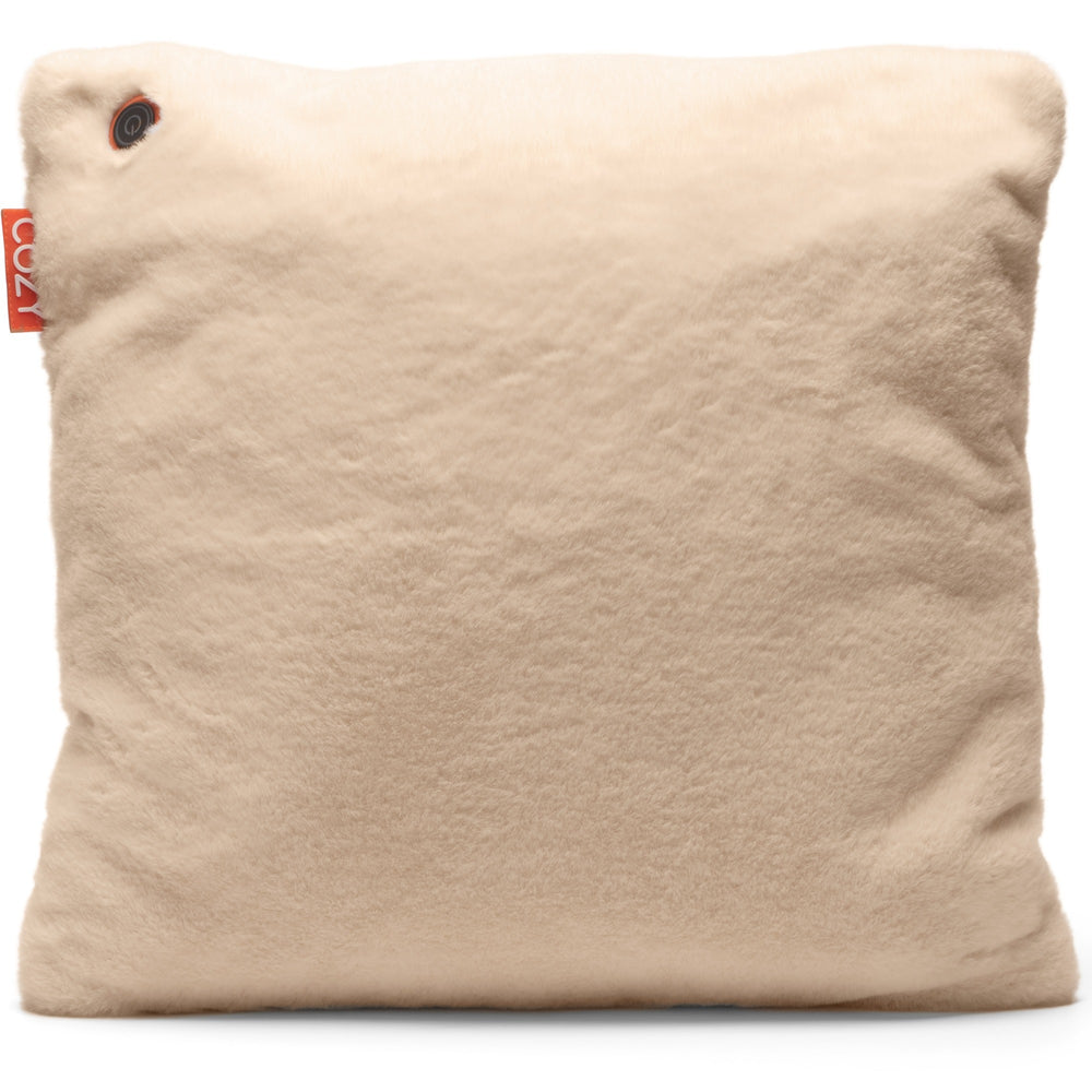 Acogedor una peluche 45 x 45 cm cojín de calor inalámbrico