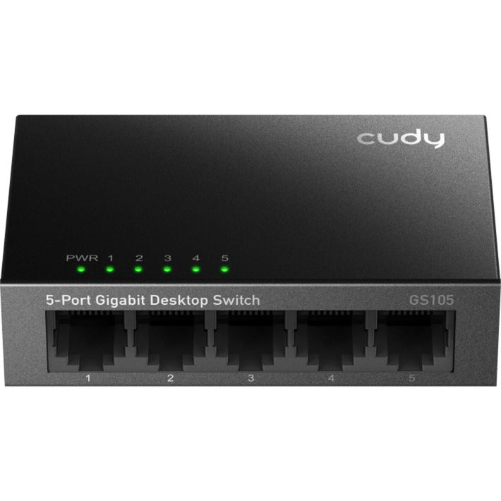 Cudy 5-ports gigabit desktop metal switch