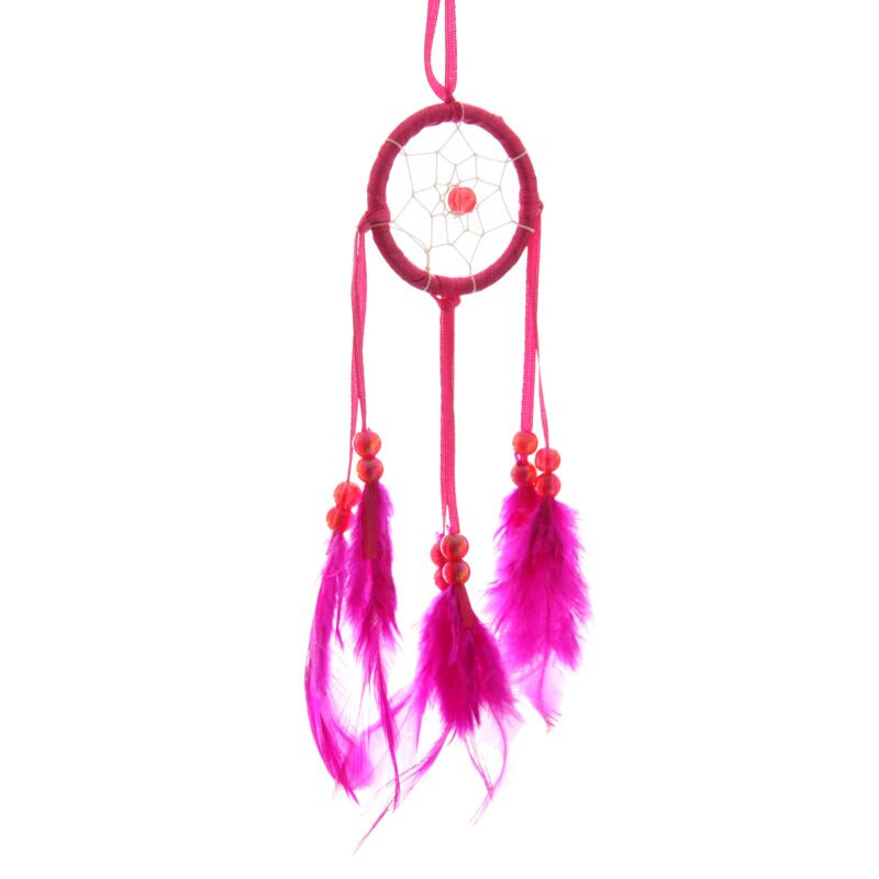 Mini feather dream catchers