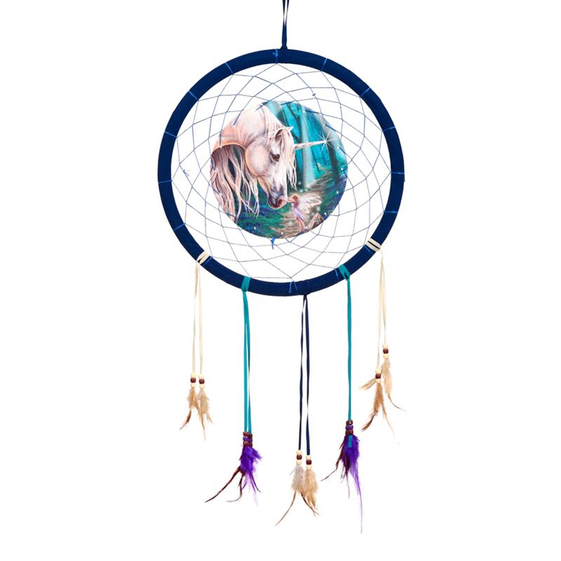 Lisa parker fairy whispers unicorn dream catcher 33cm