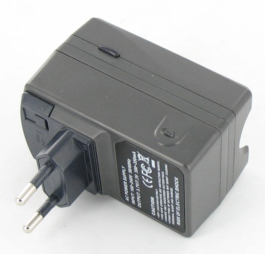 Yanec battery charger set for cr123, cr2