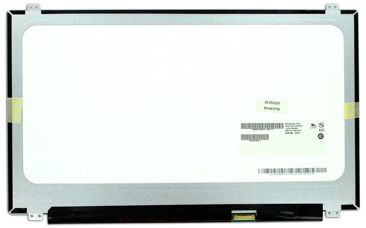 Oem 15.6 inch lcd screen 1366x768 matte 30pin edp