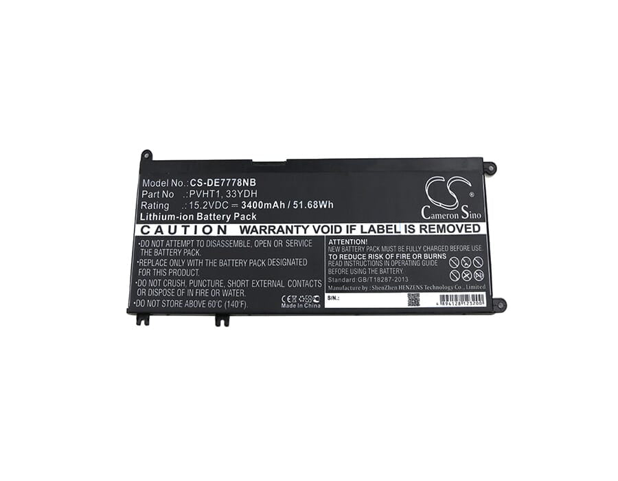 Replacement parts laptop battery 3400mah