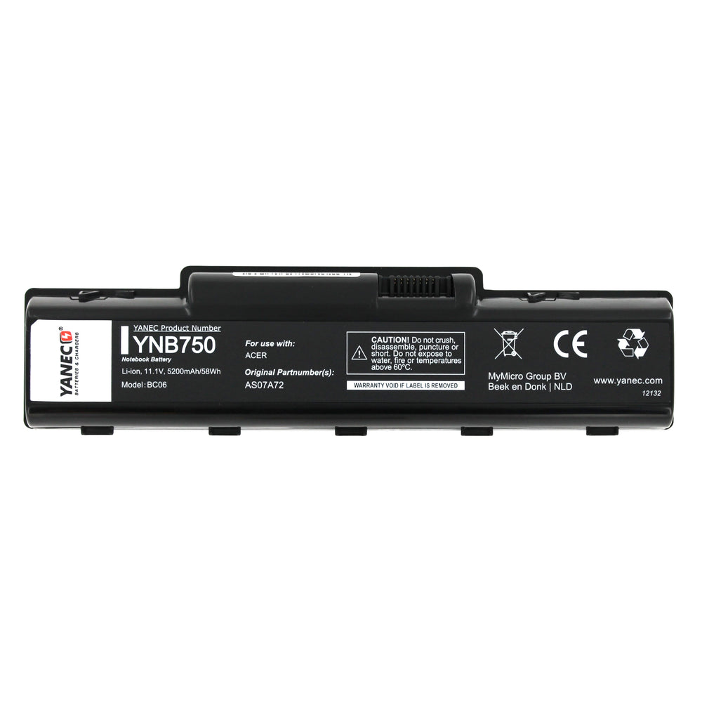 Baterie notebooku Yanec 10.8V 5200 mAh