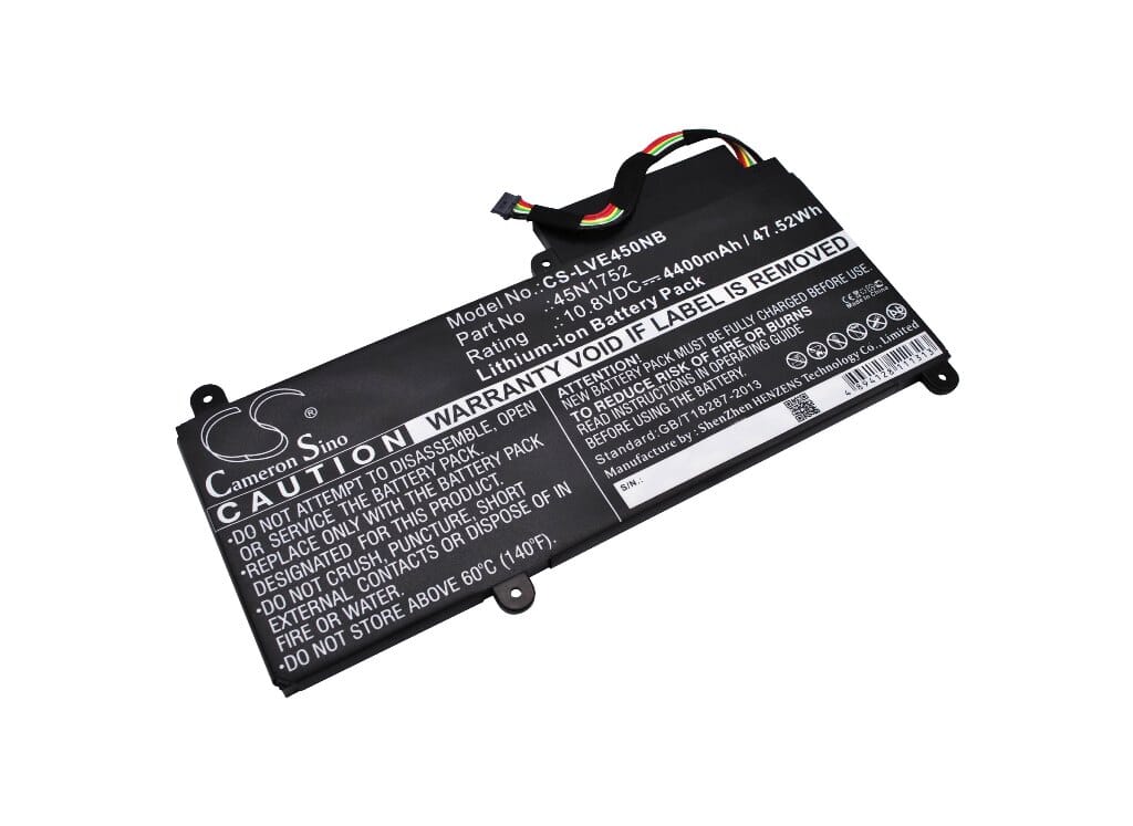 Replacement laptop battery 3600mah