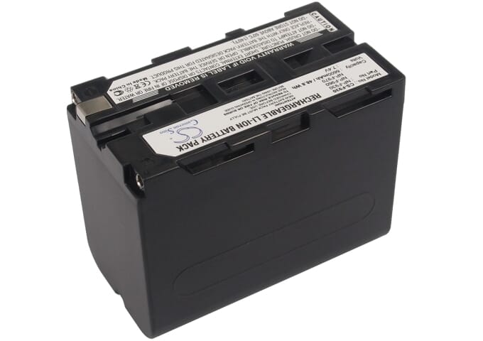 Batería de videocámaras blu-básicas 7.2V 6600mAh
