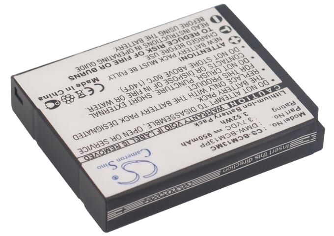 Digital camera battery